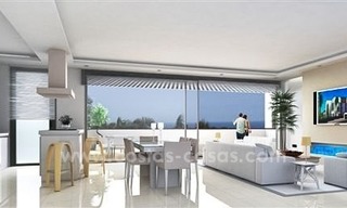 Moderne nieuwe luxe appartementen te koop op de Golden Mile in Marbella 5