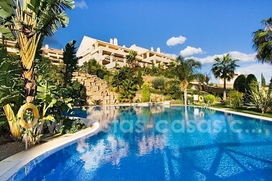 Luxe Penthouse appartement te koop in Nueva Andalucia te Marbella