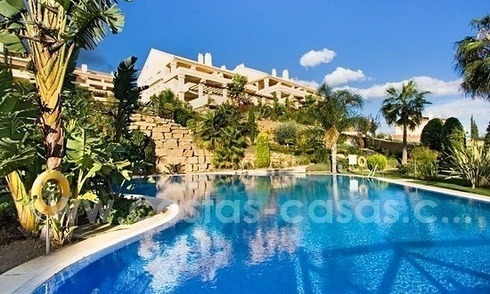 Luxe Penthouse appartement te koop in Nueva Andalucia te Marbella 