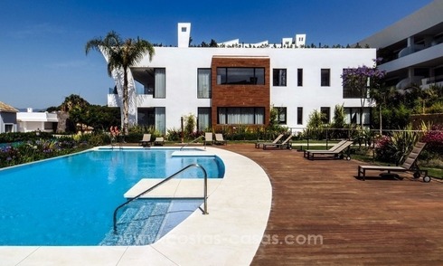 Exclusief modern penthouse appartement te koop in Sierra Blanca, Golden Mile, Marbella 