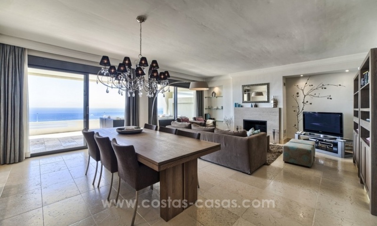 Te koop in Marbella: modern, ruim en luxueus penthouse appartement 4