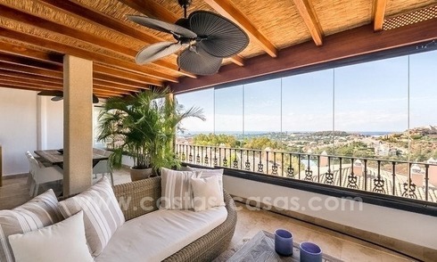 Modern luxe penthouse appartement te koop in Marbella – Nueva Andalucia 