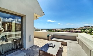 Modern luxe eerstelijn golf penthouse appartement te koop in een vijfsterren golfresort in Benahavis – Marbella 5