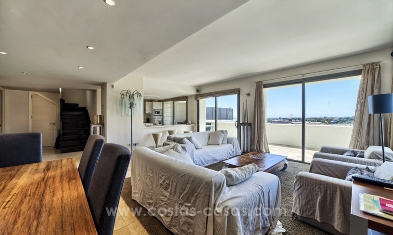 Modern luxe eerstelijn golf penthouse appartement te koop in een vijfsterren golfresort in Benahavis – Marbella 9