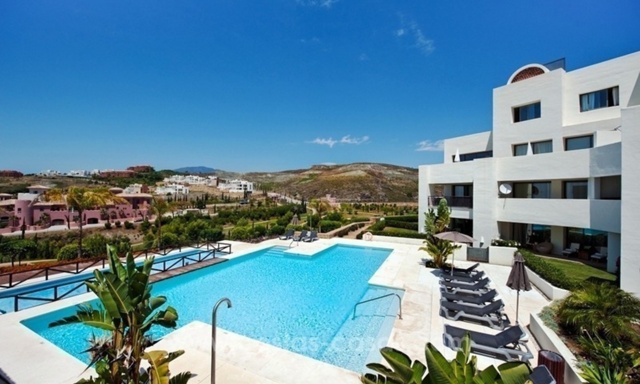 Modern luxe eerstelijn golf penthouse appartement te koop in een vijfsterren golfresort in Benahavis – Marbella 21