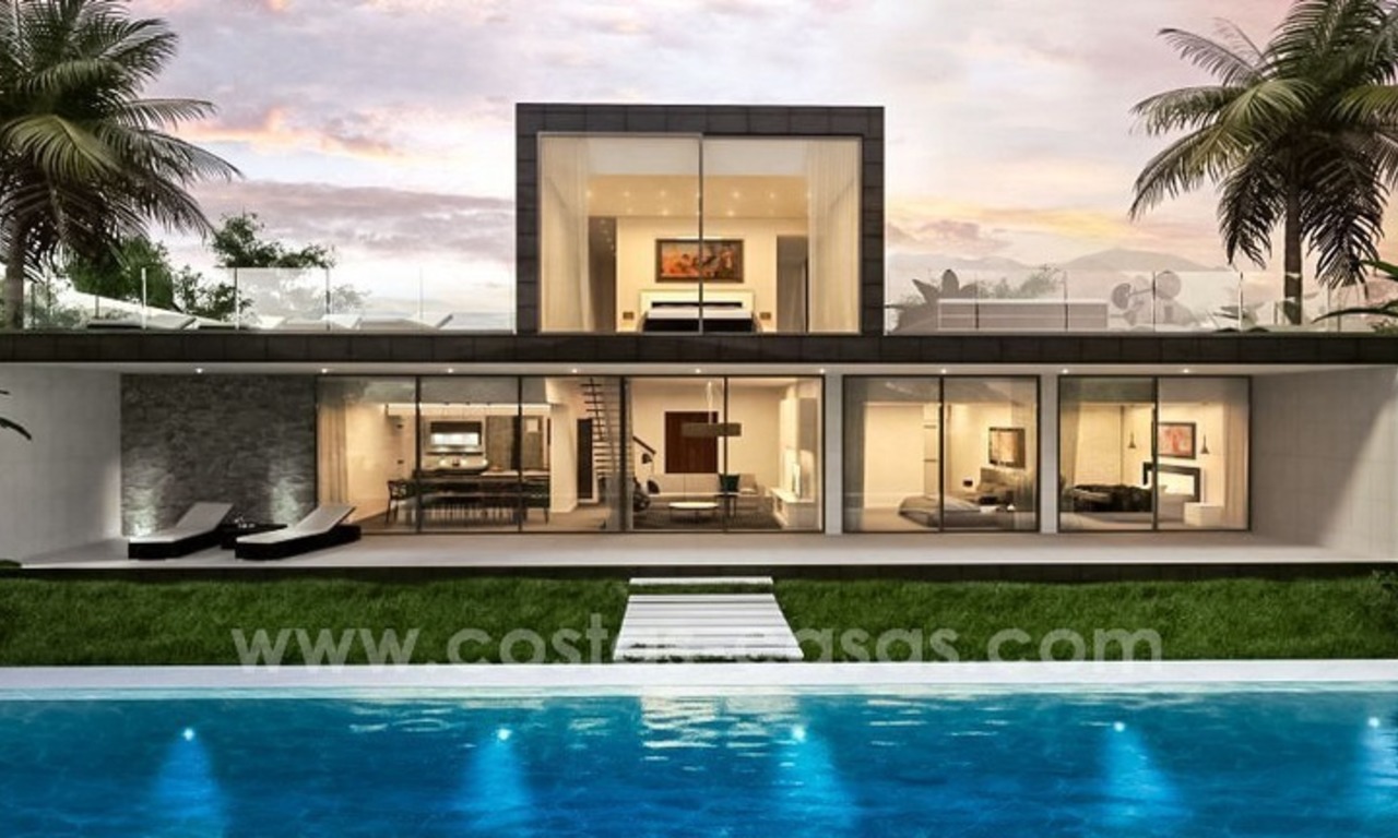 Nieuwe moderne villas te koop aan de Costa del Sol, tussen Estepona en Casares 3