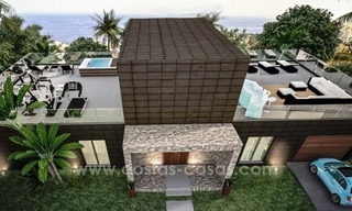 Nieuwe moderne villas te koop aan de Costa del Sol, tussen Estepona en Casares 0