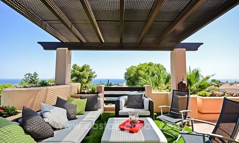 Prachtig Penthouse te koop op de Golden Mile te Marbella 