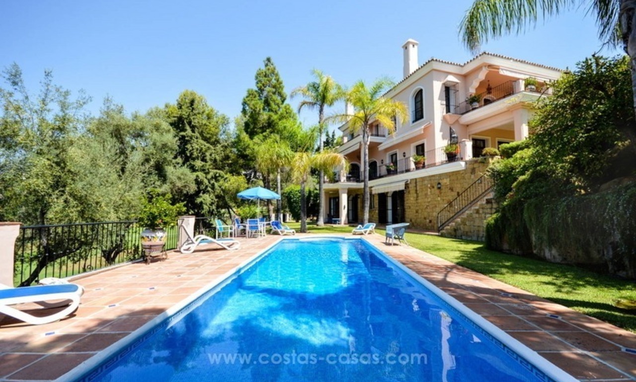 Luxe villa te koop, eerstelijn golf, Marbella oost 1