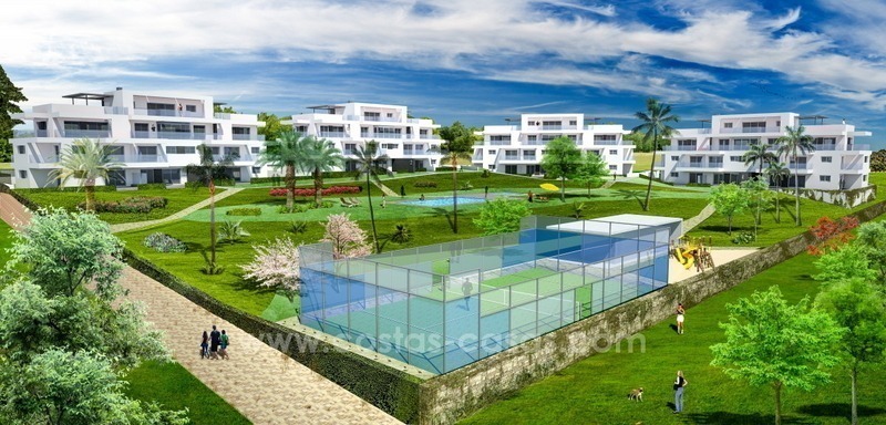 Nieuwe moderne luxe appartementen te koop in Benahavis - Marbella