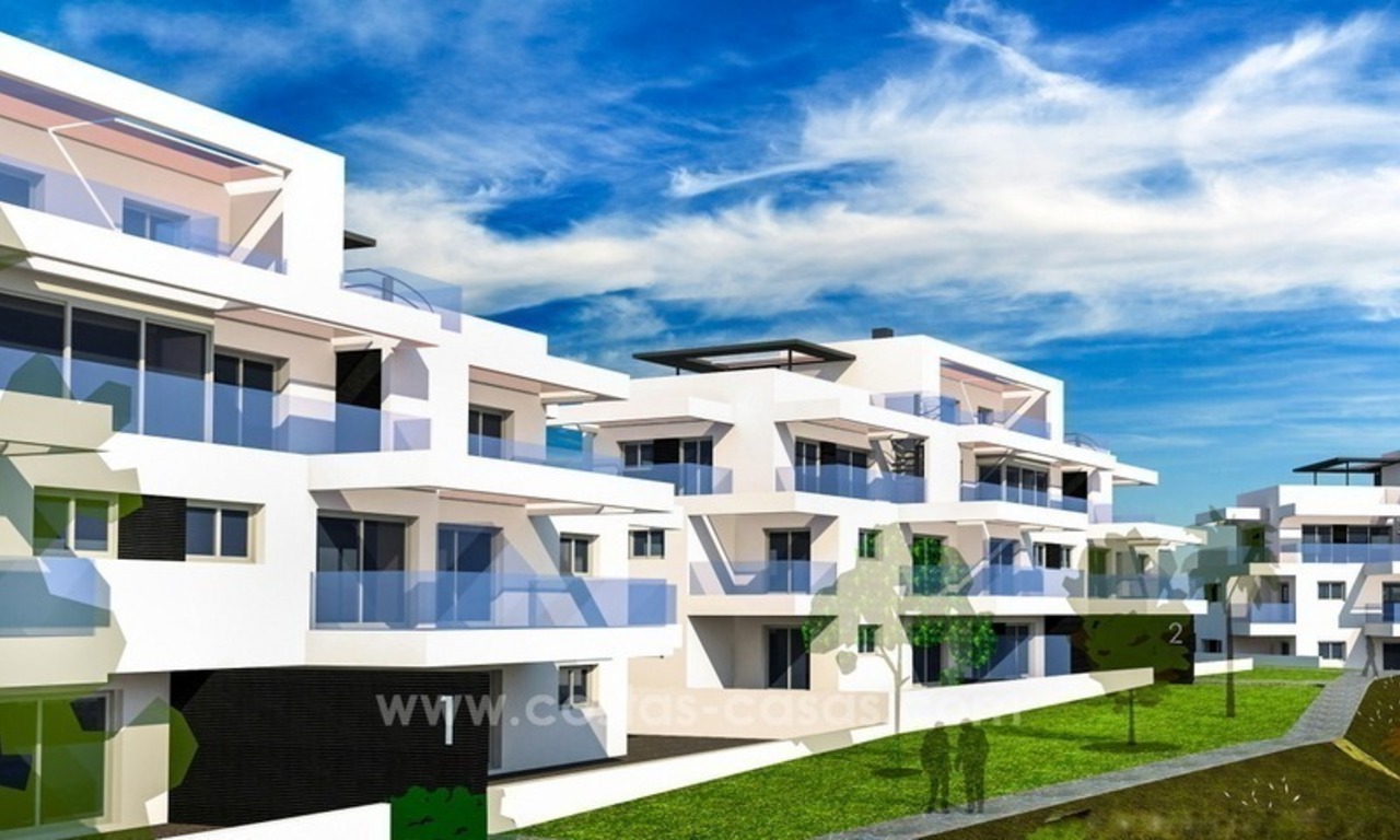 Nieuwe moderne luxe appartementen te koop in Benahavis - Marbella 9