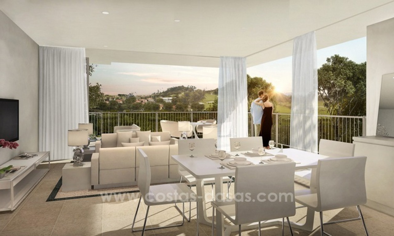 Te koop in Mijas, Costa del Sol: Nieuwe luxe moderne villa´s in een resort 7