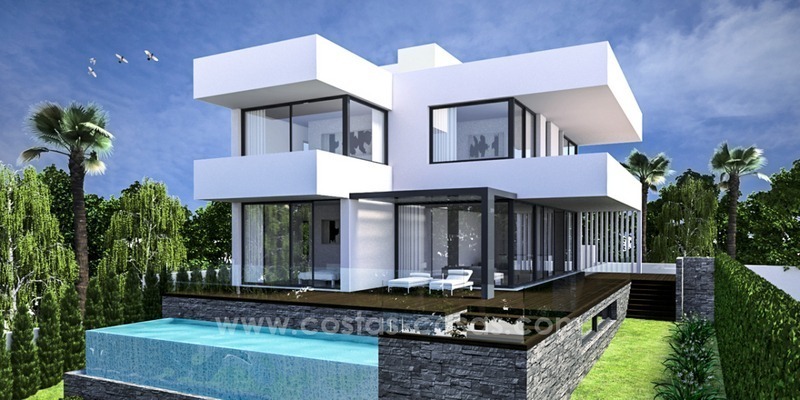 Moderne nieuwbouw villa te koop vlakbij het strand in Marbella oost