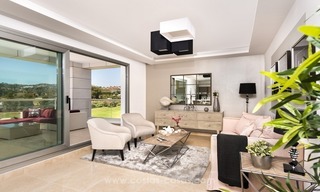 Moderne nieuwe luxe appartementen te koop in een golf resort in Mijas aan de Costa del Sol 16