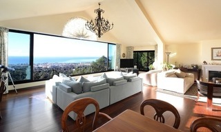 Luxe villa met zeezicht te koop vlakbij Marbella centrum 1