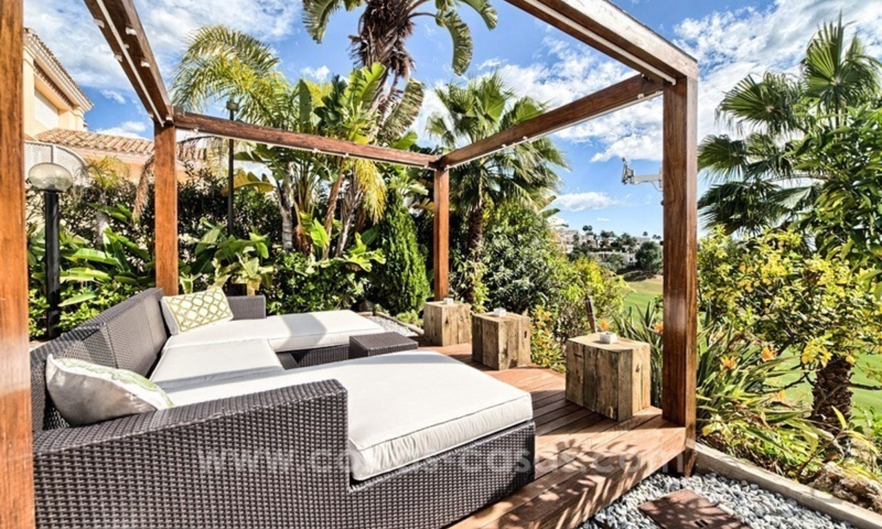 Modern gerenoveerde villa te koop, eerstelijn golf in Benahavis – Marbella 5