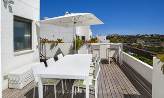 Modern luxe penthouse appartement te koop met panoramisch zeezicht te Benahavis - Marbella 19987 