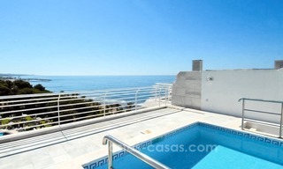 Luxe penthouse appartement te koop, eerstelijn strand op de Golden Mile, Marbella centrum 2