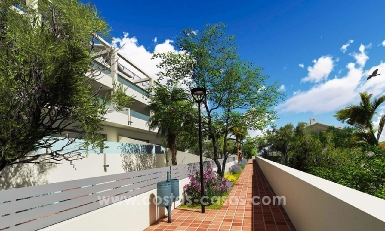 Nieuwe moderne appartementen en penthouses te koop, New Golden Mile, Marbella – Estepona 3