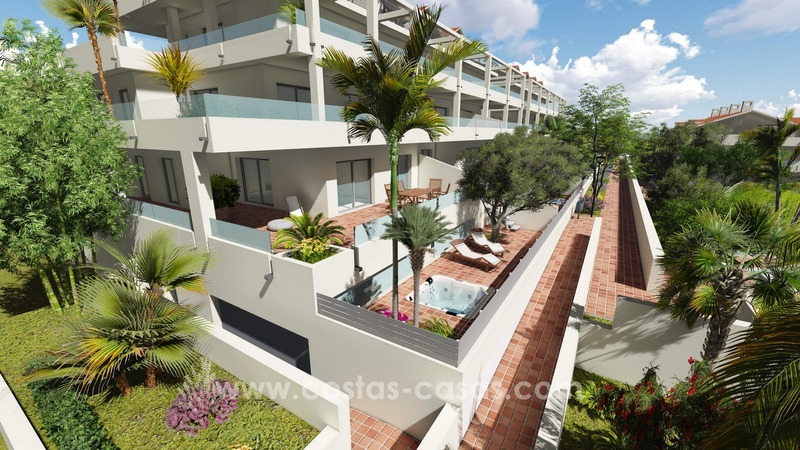 Nieuwe moderne appartementen en penthouses te koop, New Golden Mile, Marbella – Estepona