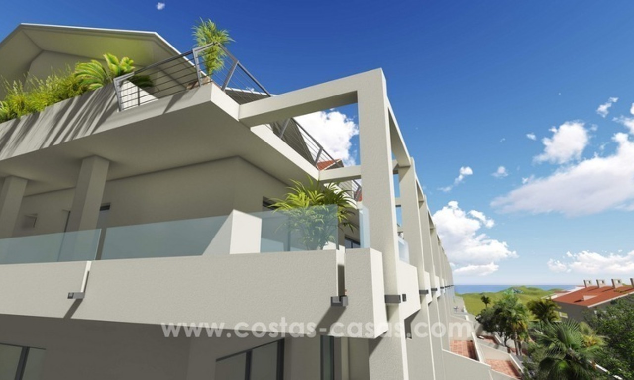 Nieuwe moderne appartementen en penthouses te koop, New Golden Mile, Marbella – Estepona 13