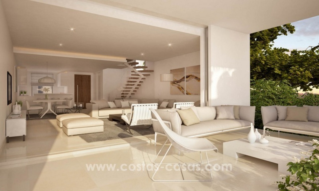 Luxe Moderne Nieuwe Huizen te koop in oost Marbella 9