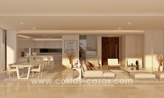 Nieuwe luxe Moderne Nieuwe villa´s te koop in oost Marbella 6