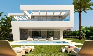 Nieuwe luxe Moderne Nieuwe villa´s te koop in oost Marbella 3