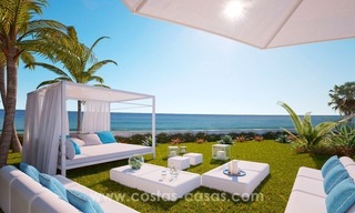 Nieuwe Moderne Eerstelijn strand Villa te koop, New Golden Mile, Marbella - Estepona 6