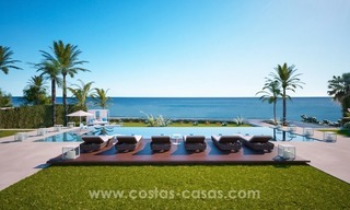 Nieuwe Moderne Eerstelijn strand Villa te koop, New Golden Mile, Marbella - Estepona 8