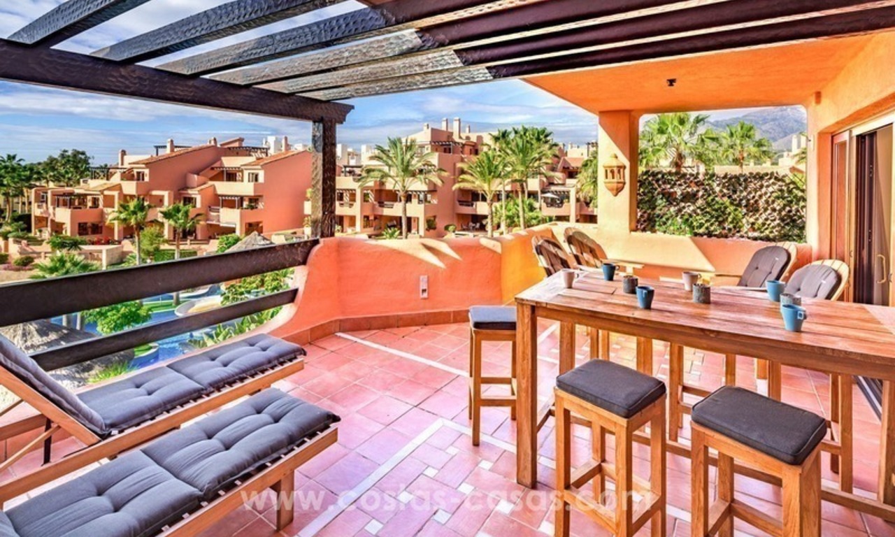 Eerstelijn strand penthouse appartement te koop op de New Golden Mile, Marbella - Estepona 5