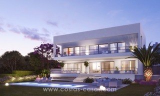 Nieuwe moderne design villa´s te koop, beachside in Guadalmina, Marbella 2