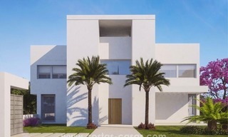 Nieuwe moderne design villa´s te koop, beachside in Guadalmina, Marbella 1