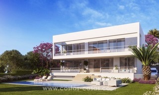 Nieuwe moderne design villa´s te koop, beachside in Guadalmina, Marbella 0