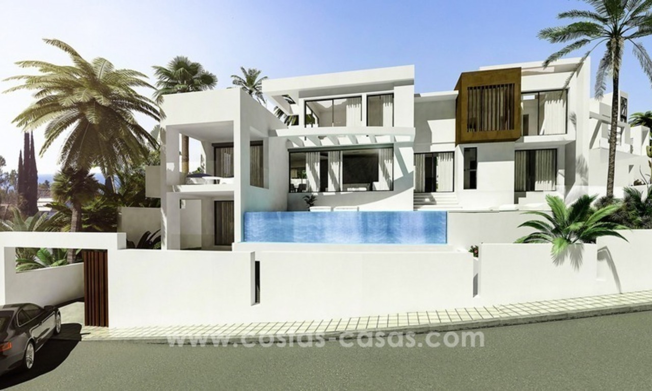 Gloednieuwe designer villa's te koop in Nueva Andalucia, Marbella 2