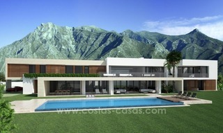 Nieuwe ultra moderne villa te koop op de Golden Mile in Sierra Blanca te Marbella 0