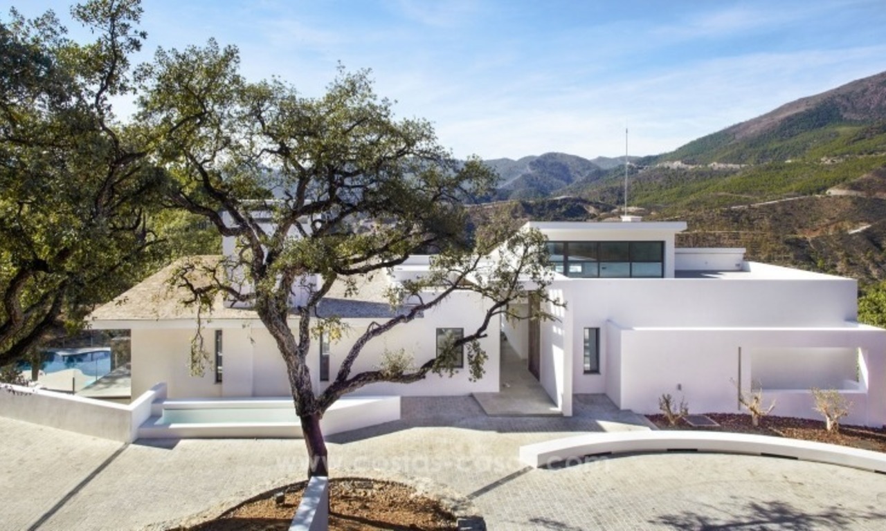 Nieuwe moderne design villa te koop in La Zagaleta, Marbella – Benahavis 5