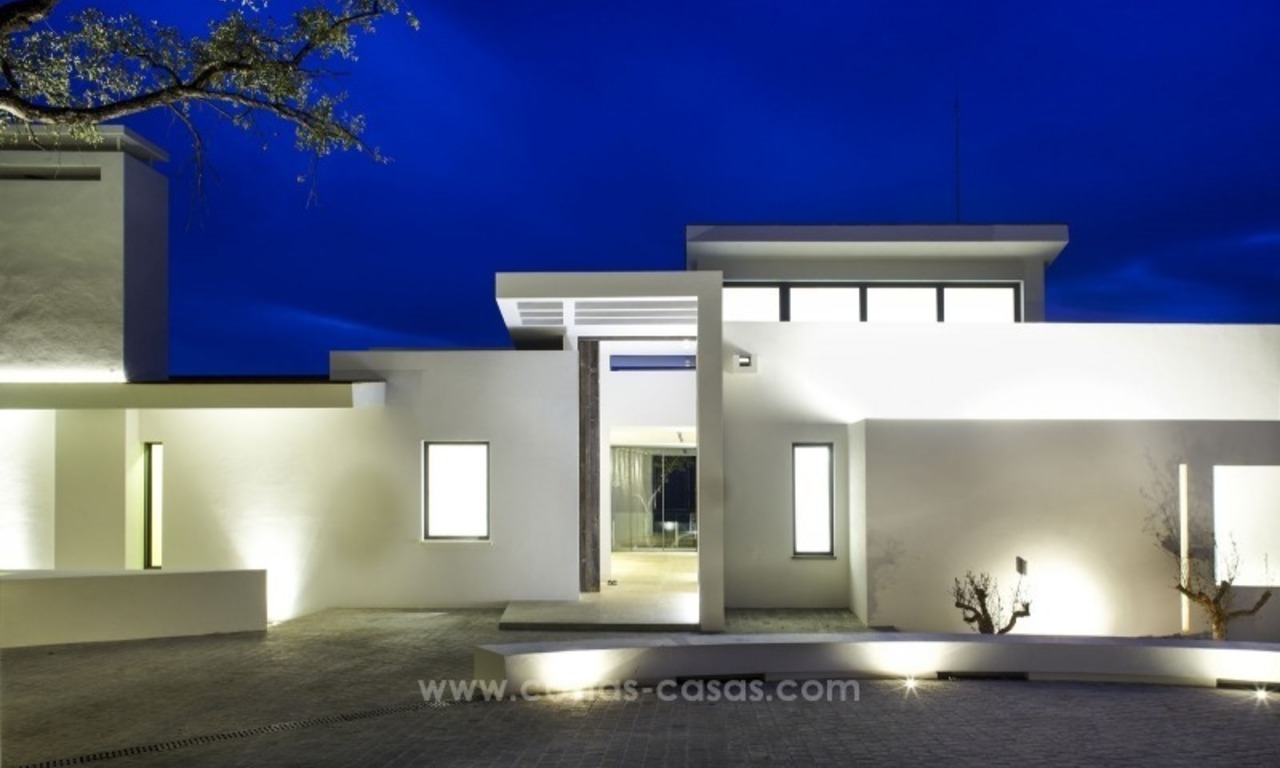 Nieuwe moderne design villa te koop in La Zagaleta, Marbella – Benahavis 2