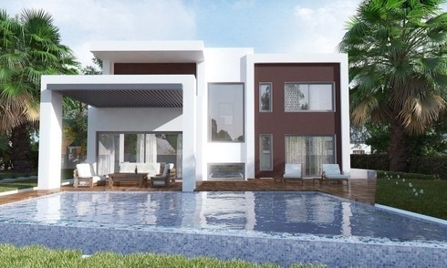 Moderne nieuwe villas te koop in resort te Estepona – Benahavis – Marbella 