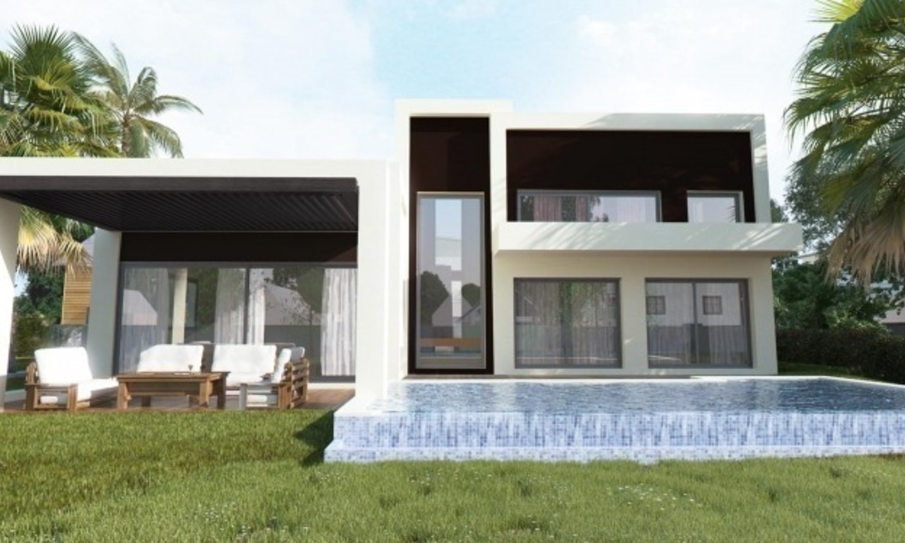 Moderne nieuwe villas te koop in resort te Estepona – Benahavis – Marbella 1