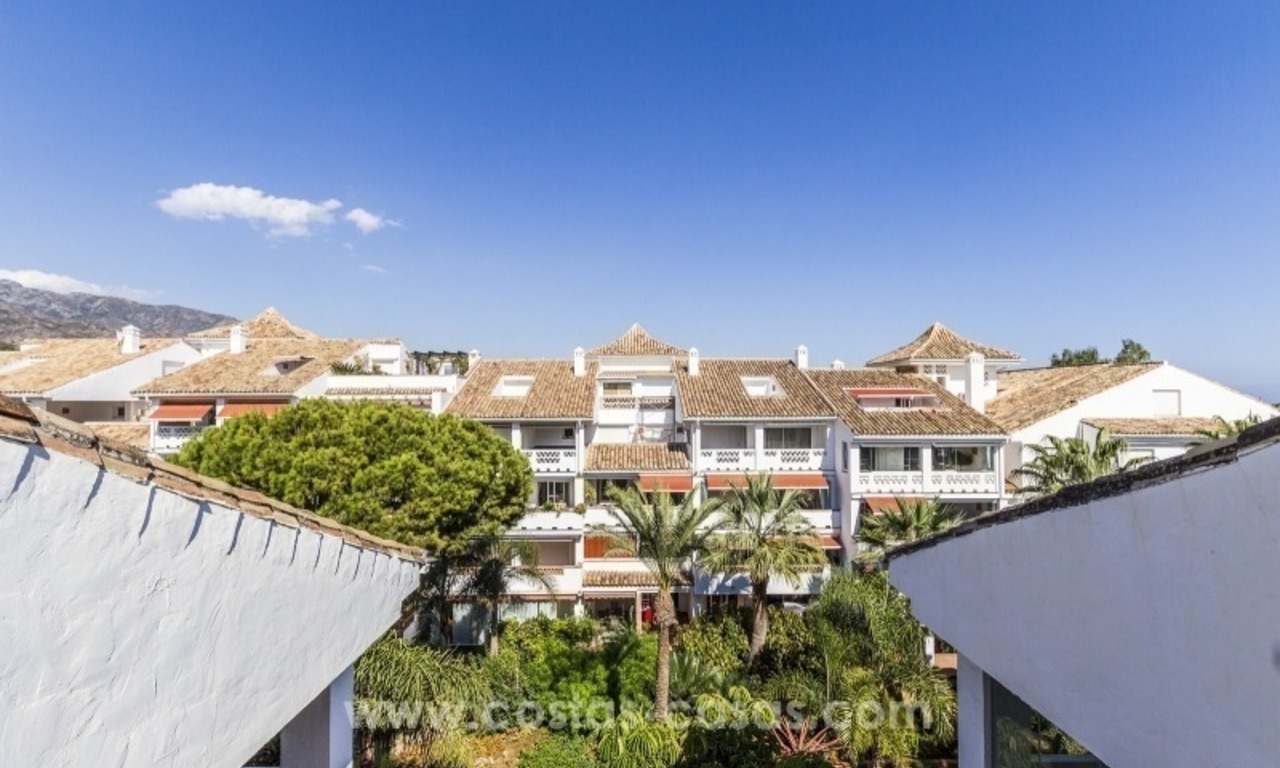 Te koop Marbella, Golden Mile: eerstelijn strand, 5-slaapkamer penthouse appartement 6