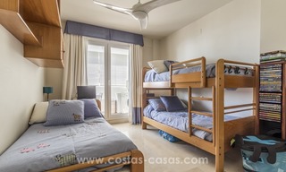 Te koop Marbella, Golden Mile: eerstelijn strand, 5-slaapkamer penthouse appartement 14