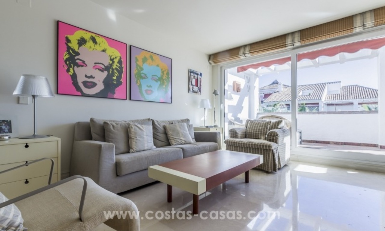 Beachside Penthouse appartement te koop op de Golden Mile in Marbella 12