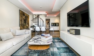 Modern Eerstelijn strand penthouse appartement te koop op de New Golden Mile, Marbella – Estepona 4