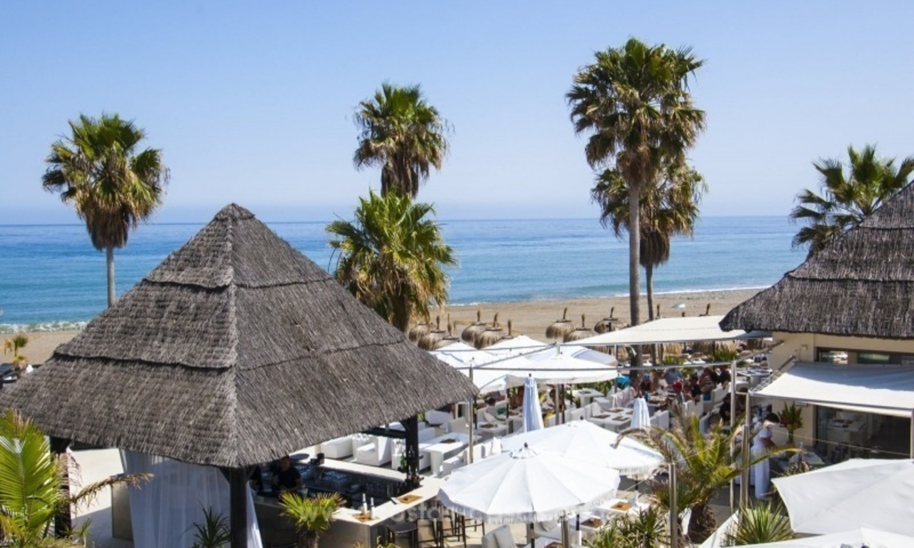 Modern Eerstelijn strand penthouse appartement te koop op de New Golden Mile, Marbella – Estepona 22
