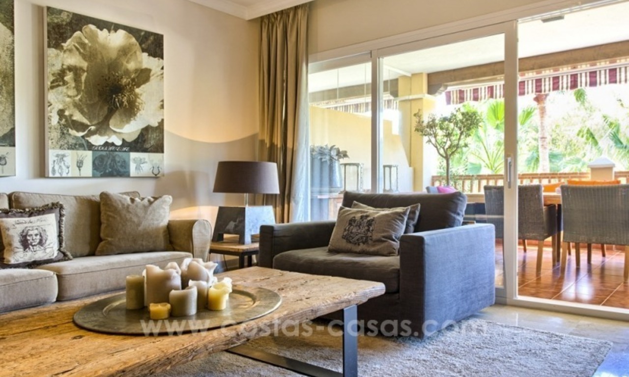 Ruim eerstelijn golf appartement te koop in Estepona – Benahavis – Marbella 4