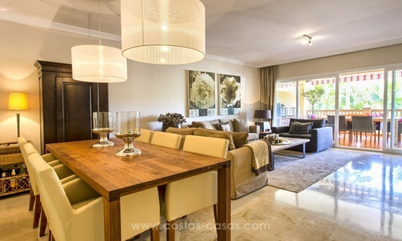 Ruim eerstelijn golf appartement te koop in Estepona – Benahavis – Marbella 7