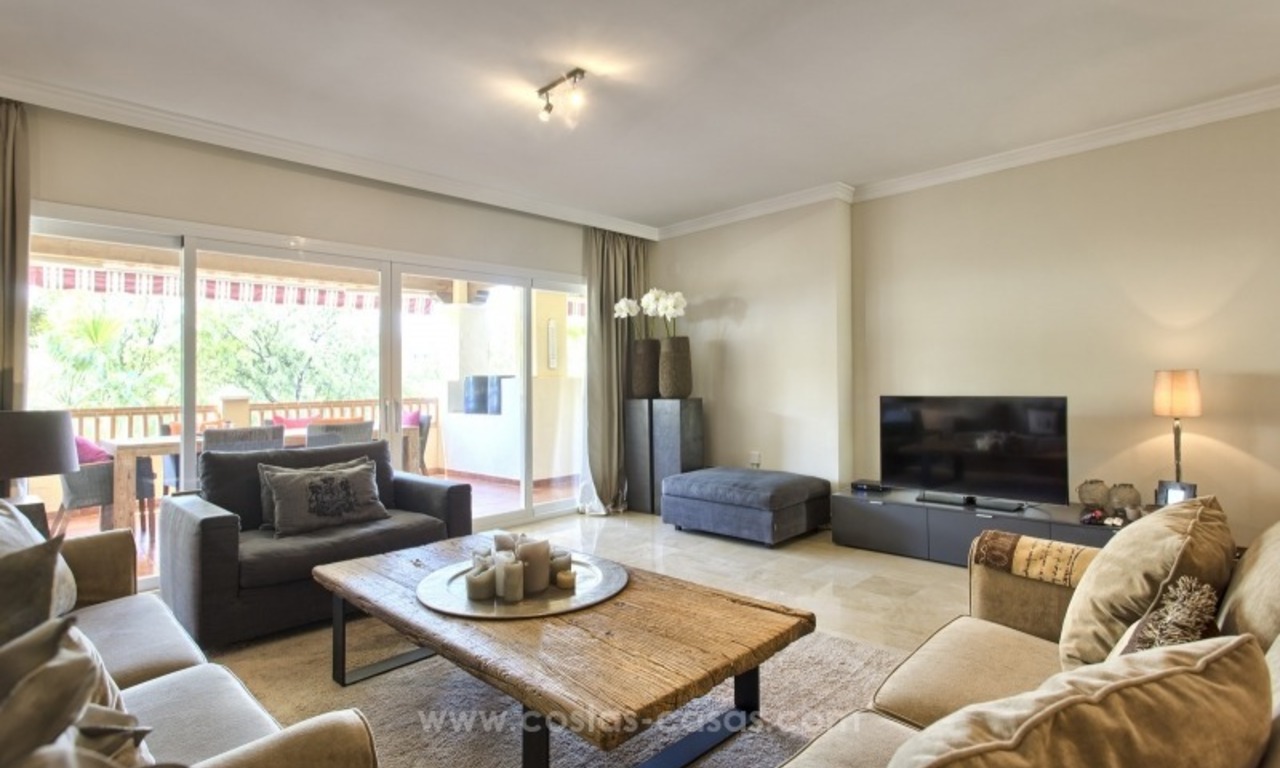 Ruim eerstelijn golf appartement te koop in Estepona – Benahavis – Marbella 5