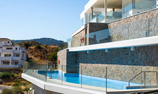 Moderne design appartementen met eigen zwembad te koop in boutique complex in Nueva Andalucia te Marbella 28770 