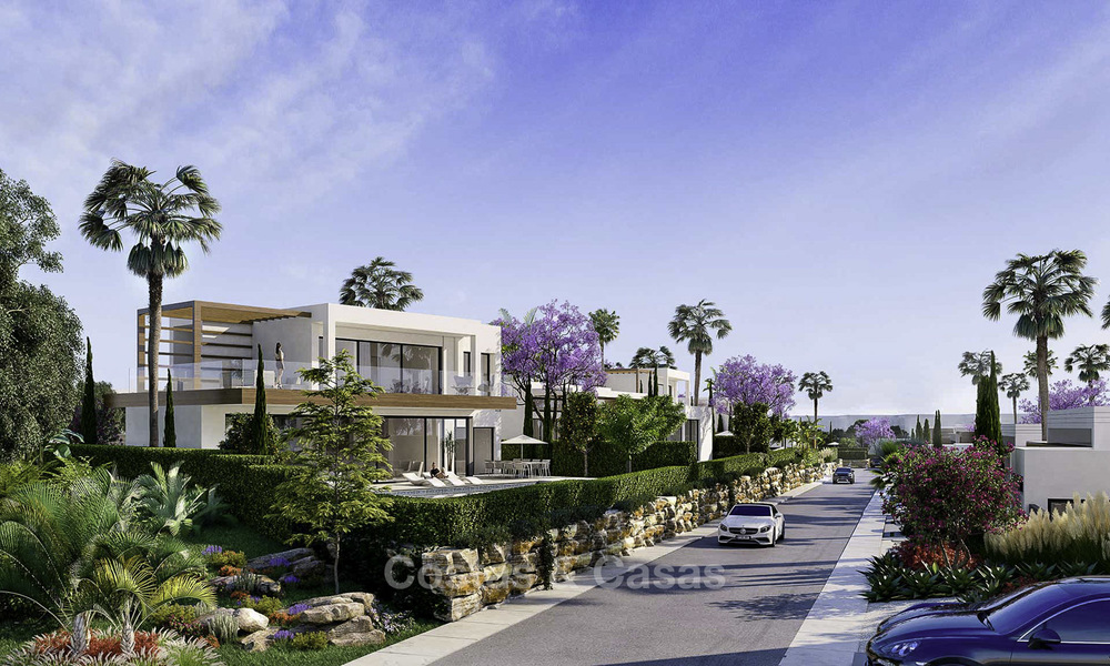 Nieuwe instapklare moderne villa te koop in Benahavis - Marbella, in een omheind villacomplex 16582